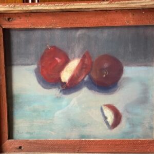 Painting of apples